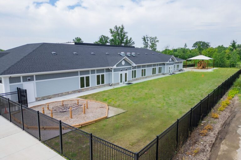 commerce-township-building-aerial-playground